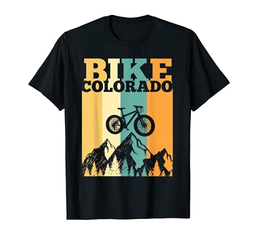 Vintage Bike Colorado Mountains MTB Fat Bike T-Shirt