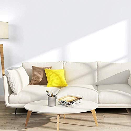 Image of practicalWs White Contact Paper 15.7'' x 236.2'' White Peel and Stick Wallpaper, Removable Self-Adhesive Thicken Wall Paper for Bedroom Walls, Desks, Tables