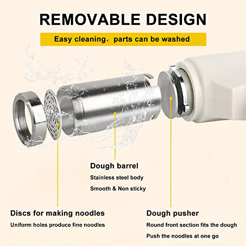 Electric Pasta Maker Portable Automatic Pasta Maker Machine Handheld Electric Pasta Noodle Maker Machine #TOP4