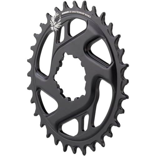 Fissaggio: SRAM Direct Mount Sram X-Sync2 Eagle Boost, Corona. Unisex-Adulti, Nero, 32 Zähne