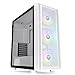 Thermaltake H570 TG ARGB Snow ATX Tempered Glass Mid Tower Computer Chassis with Three 120mm ARGB Lite Front Fan & Mesh Front Panel ?CA-1T9-00M6WN-01