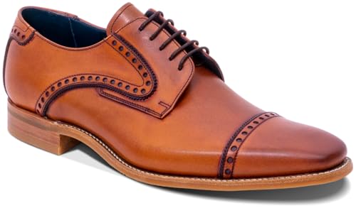 BARKER Stewart Chaussures richelieu Ă lacets Oxford pour homme, Palissandre antique, 42 1/3 EU