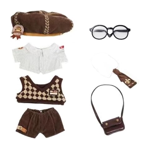 niannyyhouse 20cm Plush Doll Accessories Set Cover
