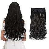 CÓMODO Y SEGURO DE MANERA: las horquillas para el cabello están cosidas de manera constante y protegen cuidadosamente el cuero cabelludo y el cabello. Puede usar o quitar fácilmente la pinza para el cabello en las extensiones.