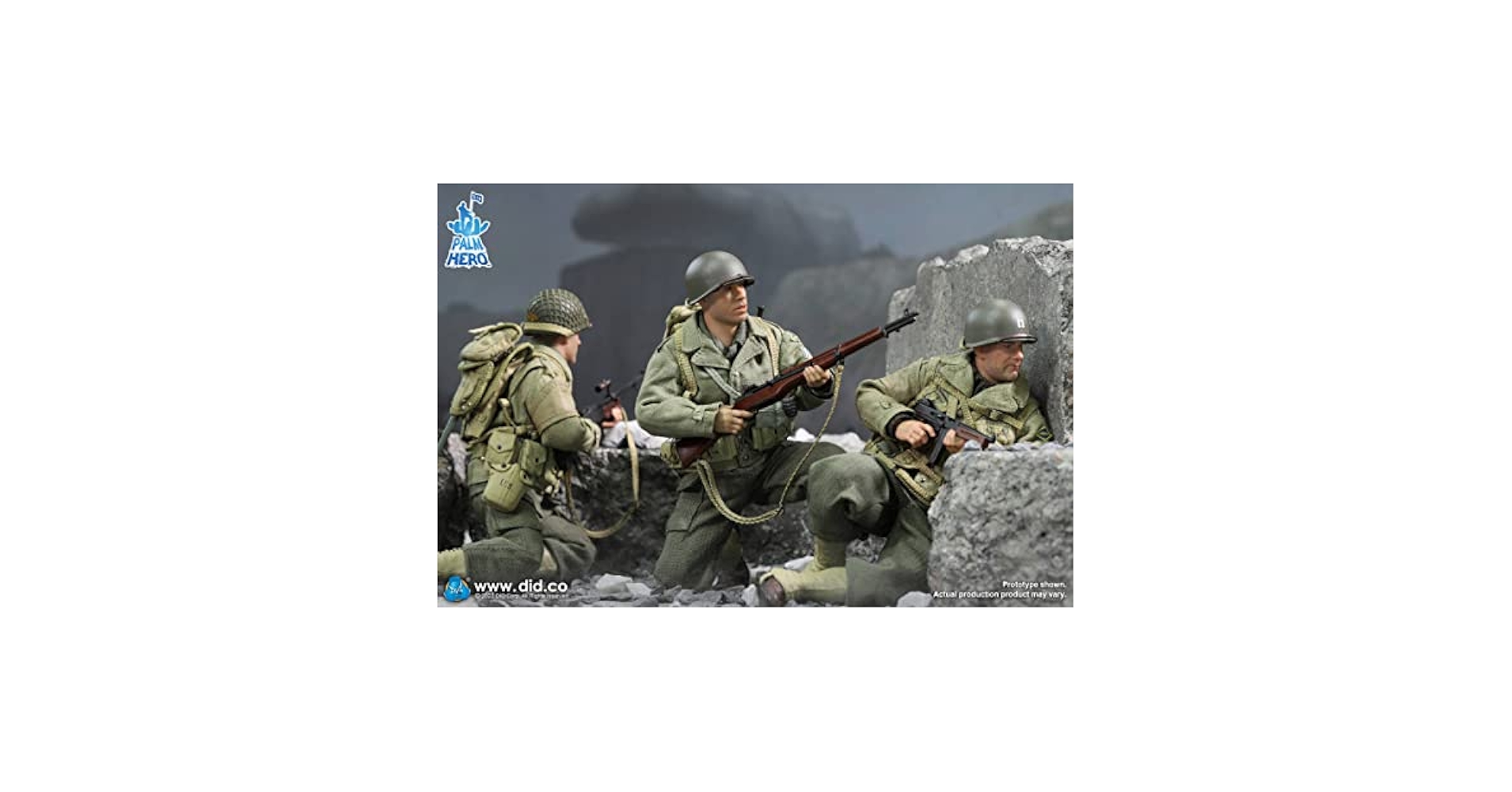 Amazon.co.jp: DID 1/12 WW2 US陸軍 第2レンジャー大隊 カパーゾ