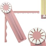 Large application : avec ce coupe-papier polyvalent, vous pouvez créer une variété de motifs et de formes pour les emballages cadeaux, le scrapbooking, la fabrication de cartes, les photos, etc., ce qui vous permet de laisser libre cours à votre créativité et de créer plus d'œuvres d'art avec des motifs et des formes.