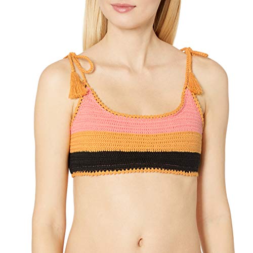 Haut de Bikini Seafolly Crochet Bralette Swimsuit Chic avec Attaches Épaules