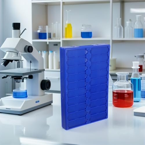 Support de séchage pour lames de microscope Holibanna évite les rayures rack 4 pièces - 5