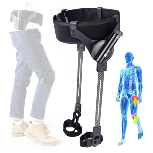 Exoesqueleto de ayuda para caminar con fuerza ajustable en 3 niveles para soporte de movilidad M