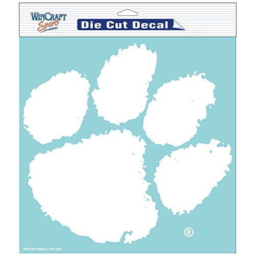 Wincraft NCAA Clemson University WCR36560071 Perfect Cut Decals, 8