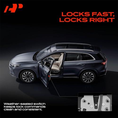 Image of A-Premium Front Right Passenger Side Door Lock Actuator Compatible with Ford C-Max 2013-2018, Escape 2013-2019, Focus 2014 & Lincoln MKC 2015-2016