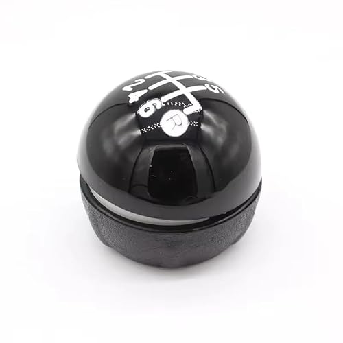 YDXHERTA Auto Accessory Black 5 6 Speed Car Shift Knob for Fiat 500 500c 500S 2012-2013