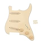 alnico classic humbucker  Klassische Prewired Loaded SSS Pickguard Alnico V Pickups Für Fender ST Gitarre