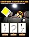 Qasim LED Dome Light 12V COB 48-SMD Auto Car Interior LED Panel Light, Reading Plate Light, Roof Ceiling, Map Lamp with BA9S T10 Festoon Adapters(Pack of 10)