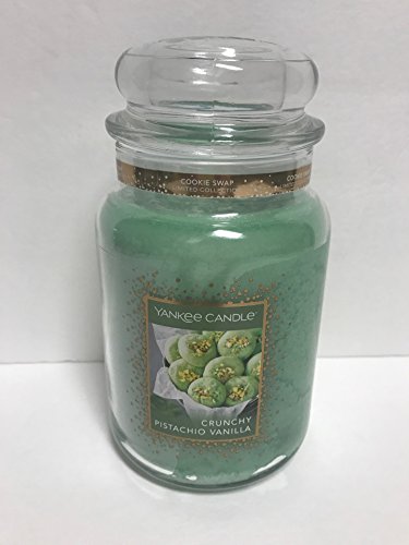 Yankee Candle Cookie Swap Crunchy Pistachio Vanilla Large Jar Candle
