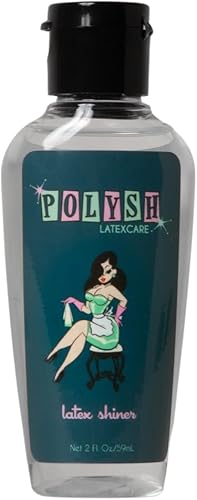 Miniatura 1 de Látex Shiner  2 onzas líquidas tamaño viaje  100% esmalte a base de silicona para ropa de látex