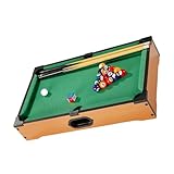 KAHDGSS de Billar de Madera pequeña y compacta, Juguete transportable,...