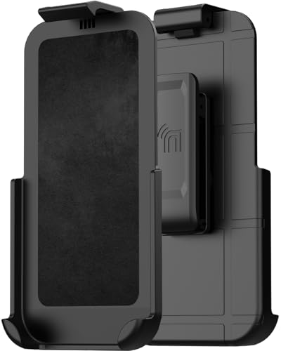 Nakedcellphone Holster for iPhone 17 Belt Clip - Black