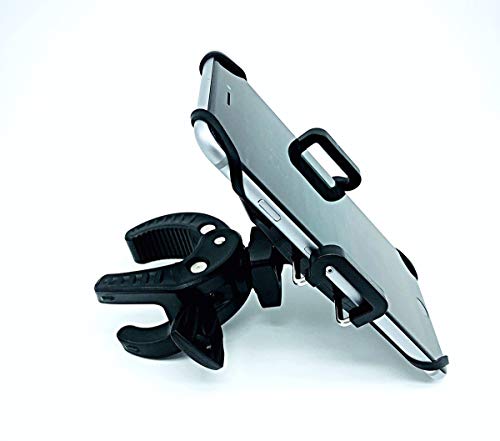 Ampcaddy Phone Holder with Clamp - Universal Cell Mount Holder for Bike, Boat, Car, Golf Cart and Stroller, fits iPhones, Samsung, Google, Motorola, LG, Lenovo Devices 4.1" - 6.2" by Ampcaddy - Used condition - Image 5