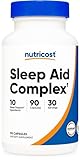 Nutricost Sleep Aid Complex 1330mg Serving (90 Capsules)