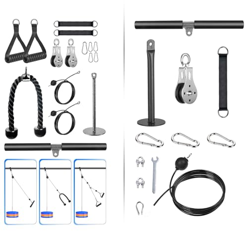 Poulie musculation fitness DIY LAT pulldown machine lyndwin 2-pack