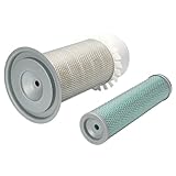 EXKATCC Air Filter JM-1048AB Fits for Kobelco SK100-3 SK120-2 SK120-3 Crawler Excavators