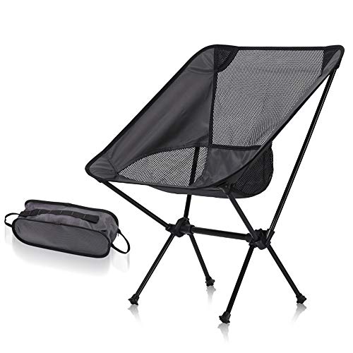 Chaise de camping portable ultra-légère et compacte en sac de transport