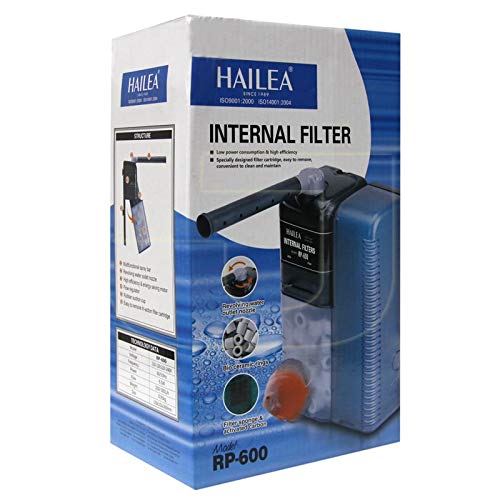 Filtre interne 600 l/h pour aquarium RP avec rejet