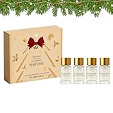 Calendario dell'Avvento con ingredienti naturali, 4 pezzi, per donne e ragazze, ideale come regalo di Natale, compleanno o San Valentino