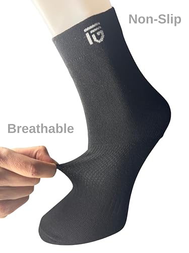 Ankle Socks Breathable Cotton for Men and Women – Thin, Non-Slip, Lightweight Comfort – Turkish Made 3 Pairs2