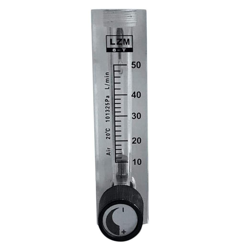 Débitmètre à Rotor En Verre de 102 Mm pour Oxygène Domestique, A -Gaz 10-50L / MIN