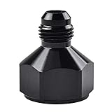 EVIL ENERGY Female AN10 to Male AN6 Flare Reducer Hose Fitting Adapter Black