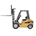 Dollox Die-cast Forklift Truck Toys 1/50 Scale Metal Engineering Vehicle Fork Truck High Detail Construction Vehicles Model Collection Forklift Decoration Toy Gift for Kids