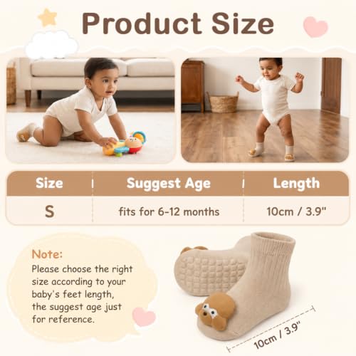 Image of SNOWIE SOFT 3 Pairs Baby Girls Stocking Polyester Cotton Mesh Stocking Knee High Breathable Summer Stockings Cartoon Baby Stockings Gift for Baby Girls 0-3 Years Old