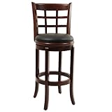 Boraam 41229 Kyoto Swivel Stool, 29-Inch, Cherry