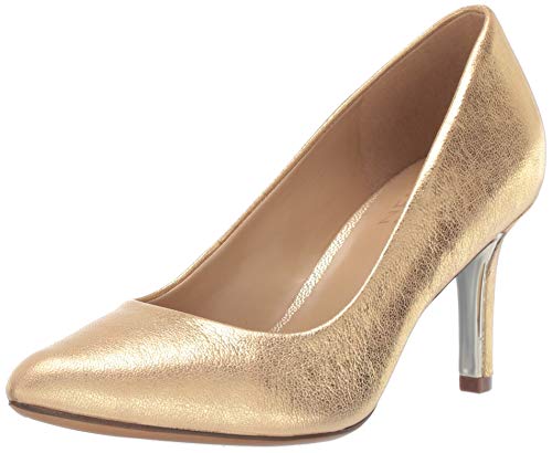 Naturalizer Women's Natalie Pump, Gold, 10 M US