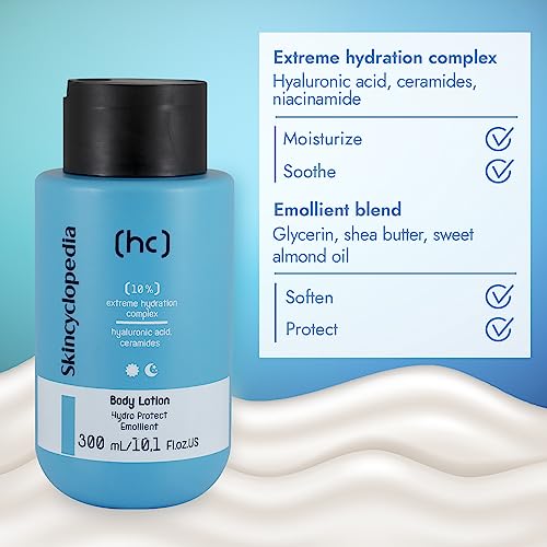 Hyaluron-Bodylotion Skincyclopedia mit Hyaluronsäure und Ceramiden