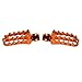 NICECNC Rally Style Motorcycle Foot Pegs Pedal Footsteps Compatible with KTM 690 Enduro/R SMC/R 2008-2023,950 990 1050 1090 1190 1290 Adventure/R/S/T,Forged from 6061 Billet Aluminum,Orange