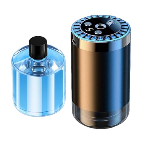 Ambientador inteligente para coche, ambientador USB de encendido automático, difusor multiusos con luz LED estrellada de 7 colores para viajes, interiores, dormitorio, estudio, baño, espacios para
