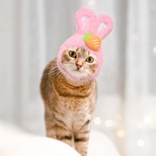 Gorro de Conejo para Mascotas ALIBBON para Pascua miniatura 4