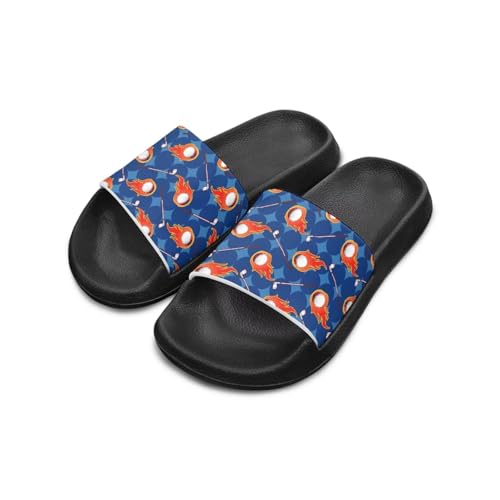 JoyLamoria Balls Pattern Sandals House Slides for Kids Pillow Slippers Boys Soft Non-Slip Open Toe Bathroom Pool Summer Casual