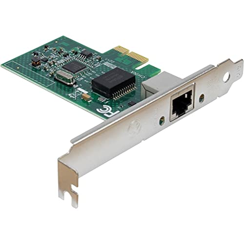 Ethernet 1000 Mbit/s Inter-Tech ST-729 carte réseau interne performante pour PC