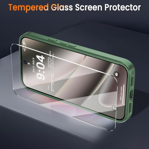 Image of WRJ Magnetic for Google Pixel 11 /11 Pro Case+Screen Protector, Green