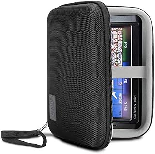 USA Gear Hard Shell Electronic Organizer Travel Case 7.5 Inch with Weather Resistant