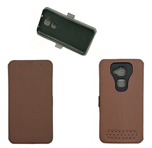 QiongniAN Hülle für BQ Aquaris VS hülle Schutzhülle Hülle Cover Tan