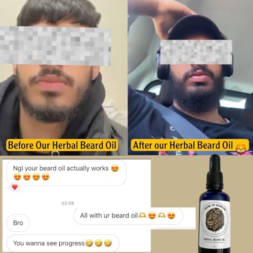 Mane-of-Honour-Tiktok-Viral-Herbal-Beard-Oil-50ml-Infused-With-Black-Seed-Rosemary-Amla-Horsetail-Nettle