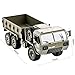 The perseids RC Military Truck, 1:16 Scale 2.4G 6WD Heavy Off-Road Vehicle Remote Control Full Proportion Army Car Toy for Kids Over 14 Years Old & Adults