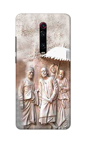 Image of Printed Hard Back Cover Case for Mi Redmi K20 | Redmi K20 Pro Back Cover (Sai Baba) -1803