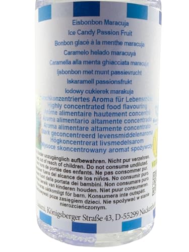 Aroma concentrado maracuyá caramelo helado vegano Sasami 100ml 6