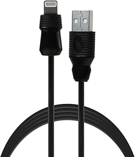 L'Avvento MX14B USB Cable To Lightning 8 Pin USB Cable, 1 Meter - Black